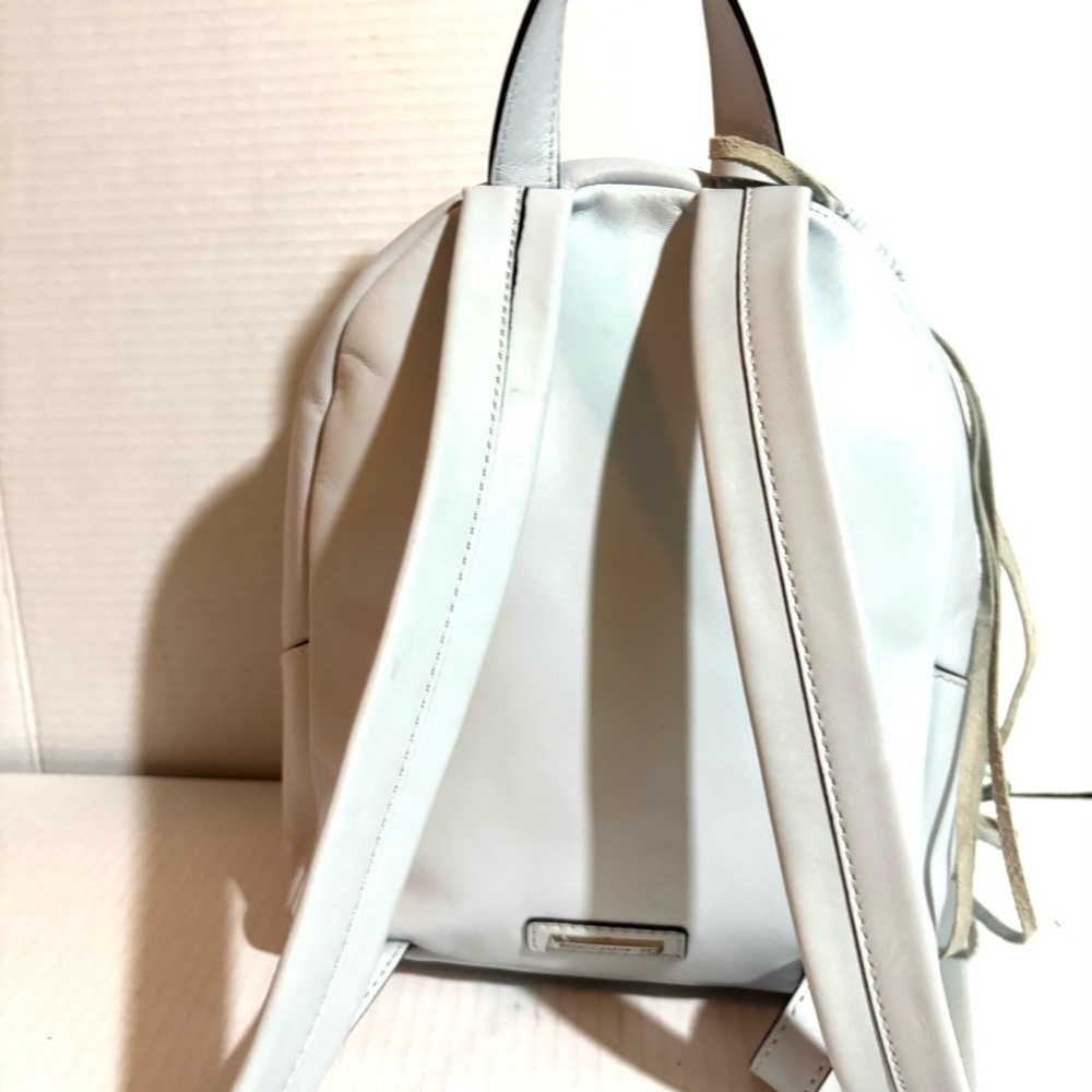 Stylish Gray. / Blue Star-Patterned Backpack - image 2